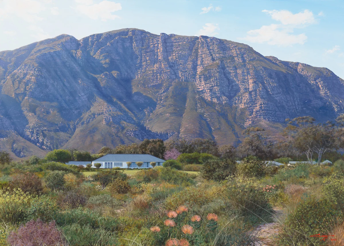 Commission a painting - Lagoon Farm Hermanus