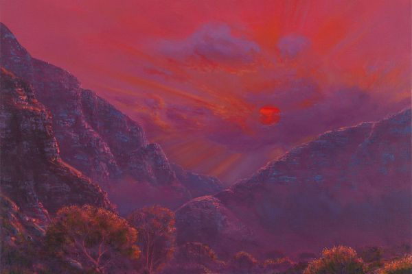 Solar Eclipse painting