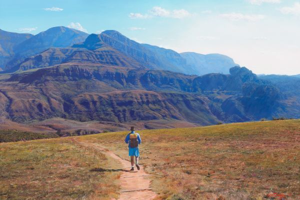 Drakensburg Hike painting