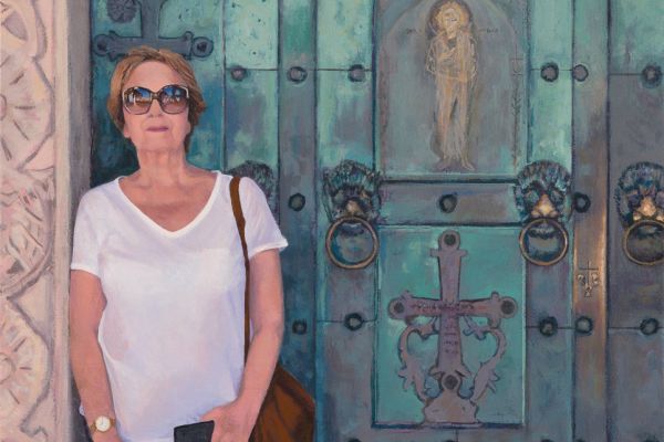 A Memorable Holiday painting