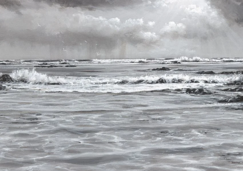 Black & White paintings